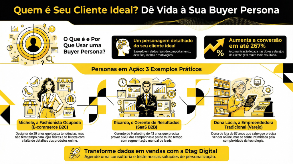 5 Passos de Como Criar Sua Buyer Persona em 5 Etapas